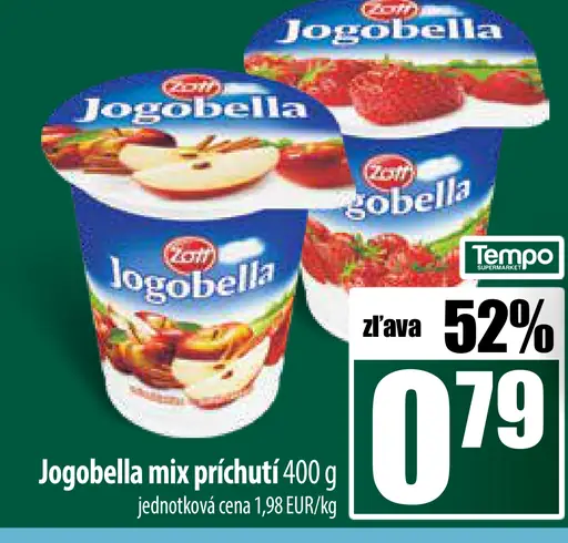 Tempo Jogobella mix príchutí