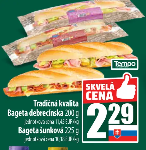 Tempo Bageta debrecínska
