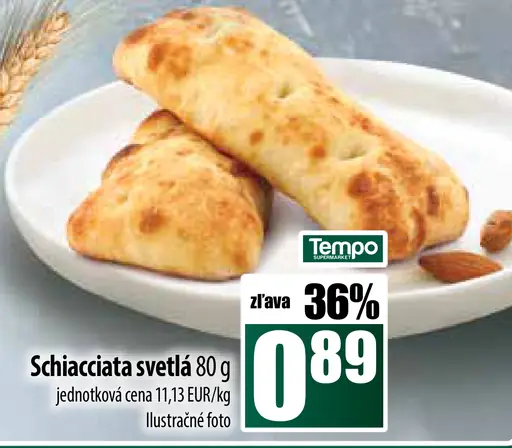 Schiacciata svetlá