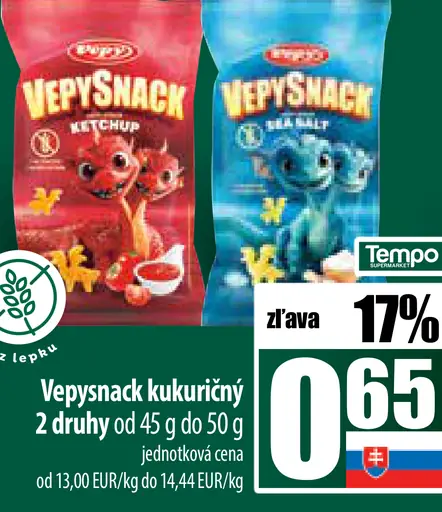 Vepysnack kukuričný