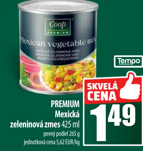 COOP Mexická zeleninová zmes
