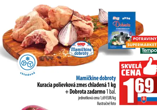 Mamičkine dobroty Kuracia polievková zmes chladená