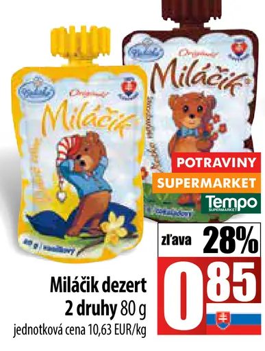 Miláčik dezert