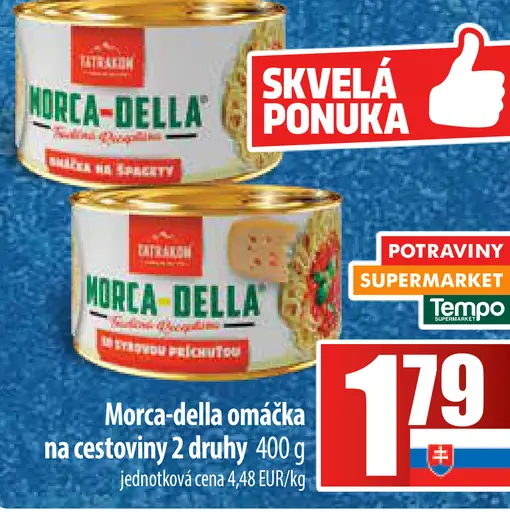 Norca-Della omáčka na cestoviny