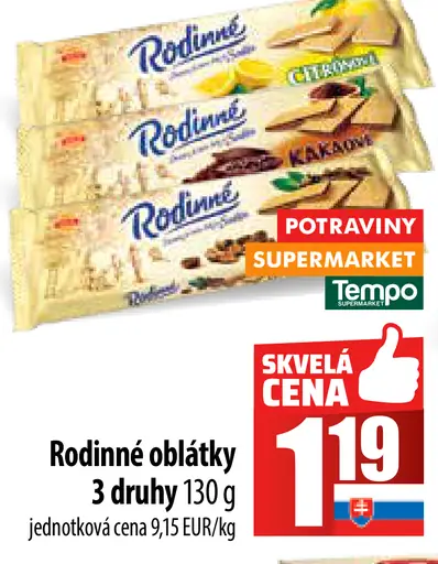Rodinné Oplatky