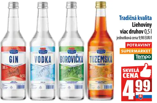 Tradičná kvalita liehoviny