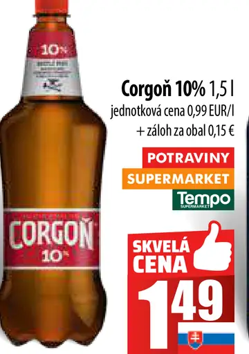 Corgoň 10%