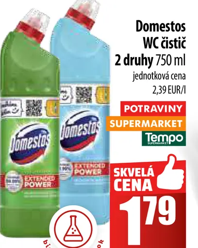 Domestos WC čistič
