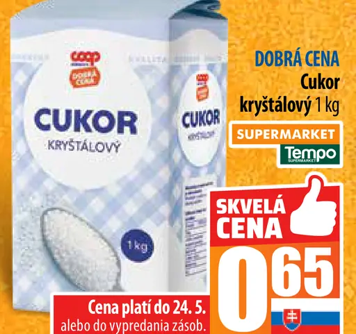 Cukor kryštálový