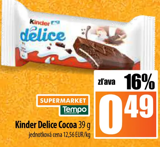 Kinder Delice Cocoa