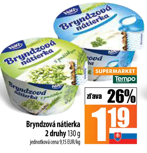 Bryndzová nátierka