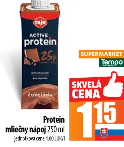 Protein mliečny nápoj