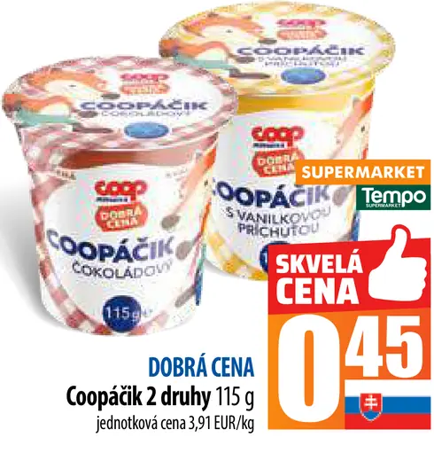 Coopáčik čokoládový