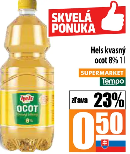 Hels kvasný ocot 8%