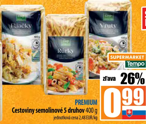 Carla cestoviny semolinové
