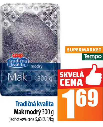 Tradičná kvalita Mak modrý