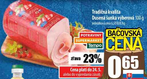 Dusená šunka výberová
