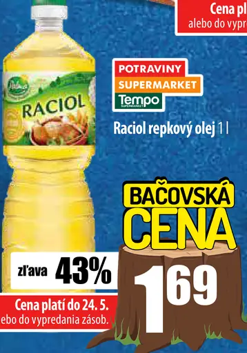 Raciol Repkový olej