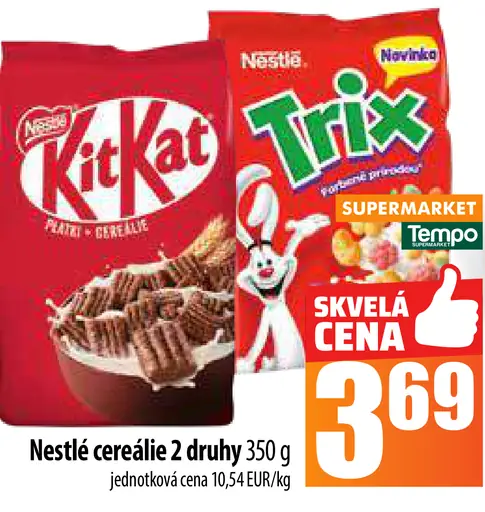 Nestlé cereálie