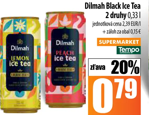 Dilmah Black Ice Tea