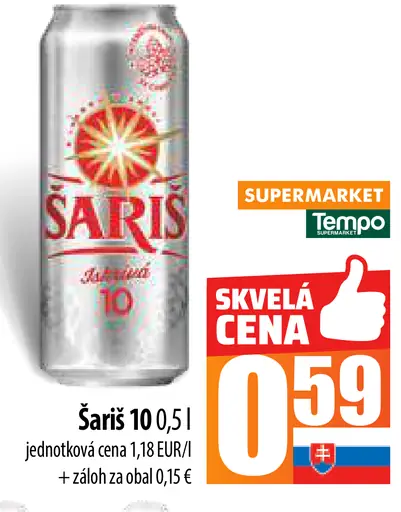 Šariš plechovka
