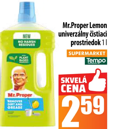 Mr. Proper Lemon univerzálny čistiaci prostriedok