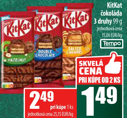 KitKat čokoláda