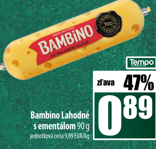 Bambino Lahodné s ementálom
