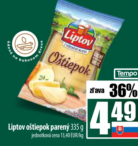 Liptov oštiepok parený