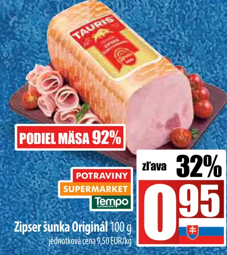 Zipser šunka originál