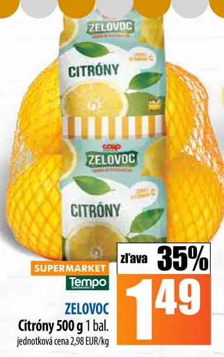 Zelovoc Citróny