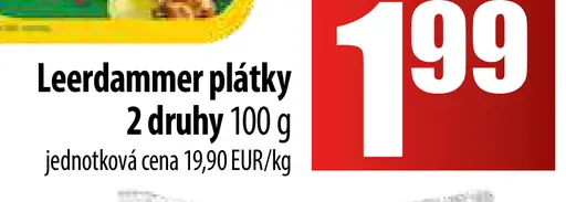 Leerdammer plátky