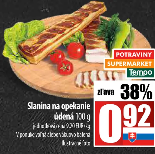 Slanina na opekanie