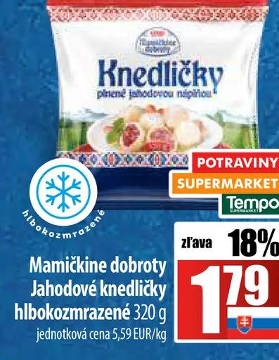 Mamičkina dobroty Jahodové knedličky