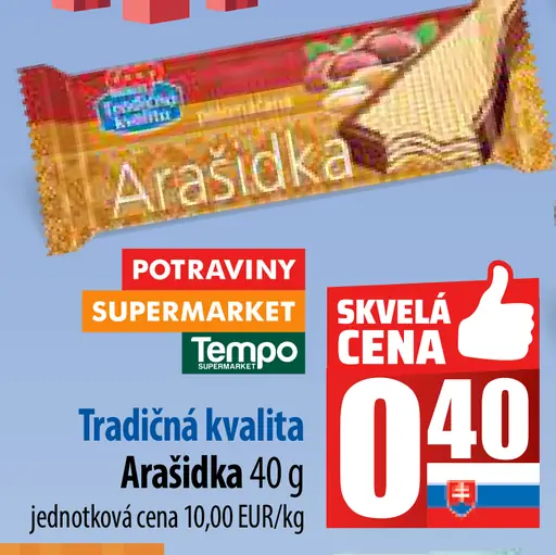 Tradičná kvalita Arašidka