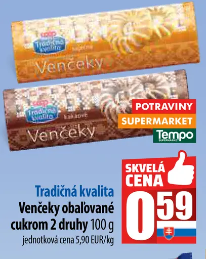 Tradičná kvalita Venčeky obalované cukrom