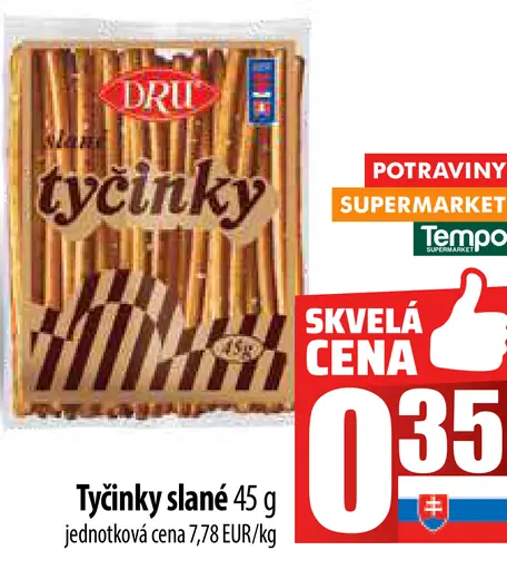 Tyčinky slané