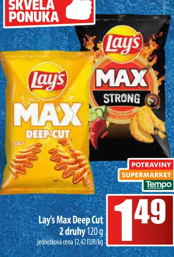 Lay's Max Deep Cut
