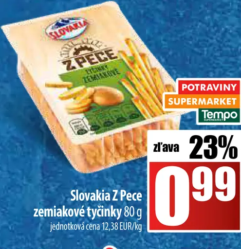 Slovakia Z Pece Tyčinky zemiakové