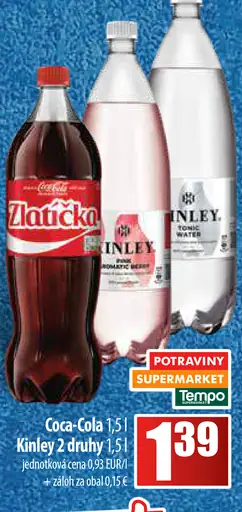 Coca-Cola a Kinley