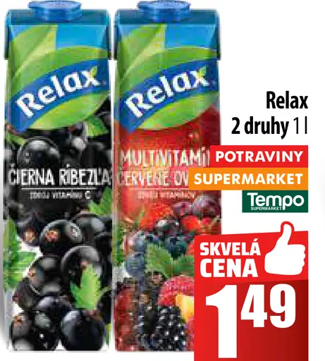 Relax multivitamínový nápoj