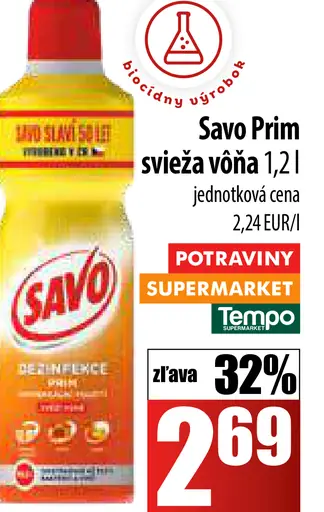 Savo Prim Svieža vôňa