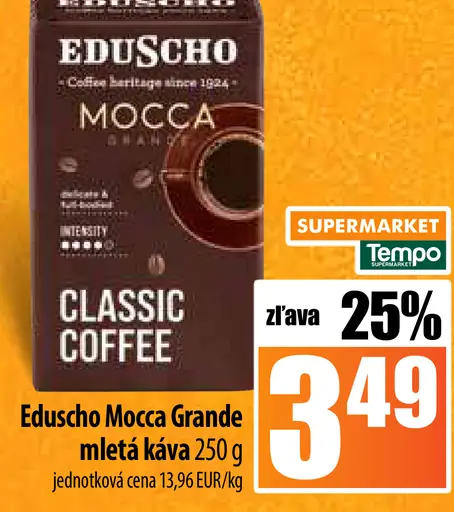 Eduscho Mocca Grande pražená mletá káva