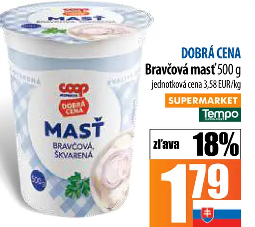 COOP Bravčová masť