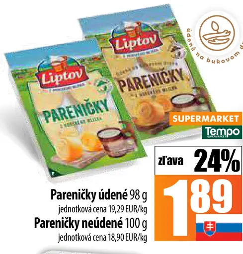 Parenicky údené