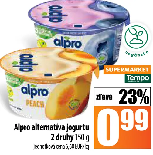 Alpro alternatíva jogurtu
