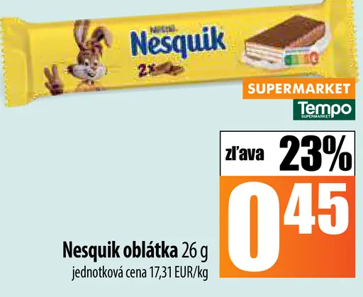 Nesquik oblátka