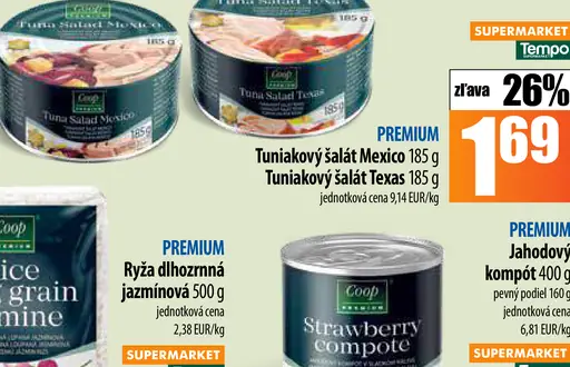 Coop Tuniakový šalát Texas