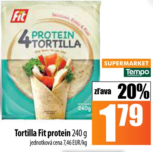 Tortilla Fit protein