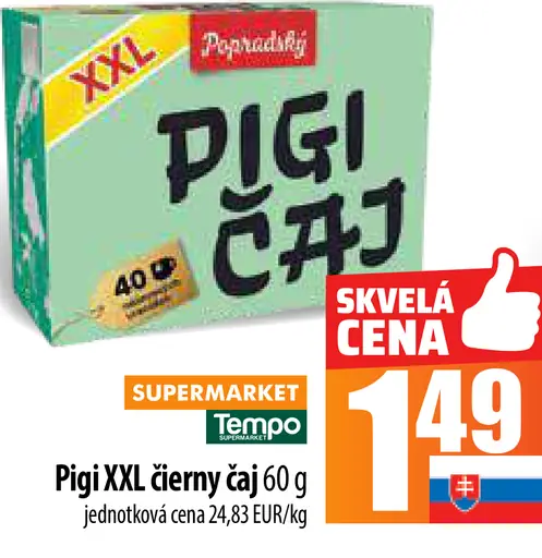 Pigi čierny čaj